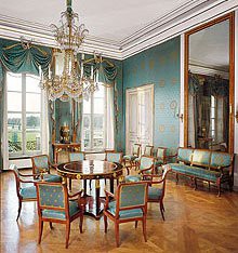 Sala albastră - Galeria Frumuseţilor